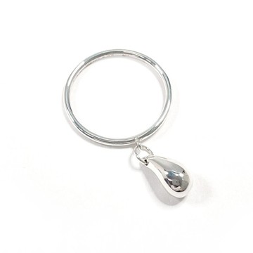 【日本直送 中古美品】9 號 蒂芙尼 TIFFANY&Co. 戒指 淚滴 艾爾莎佩蕾蒂 銀 925 飾品
