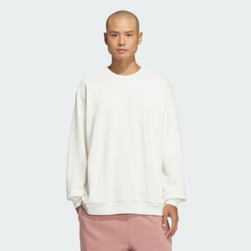 【adidas 愛迪達】 長袖上衣 大學T 男 JL6064