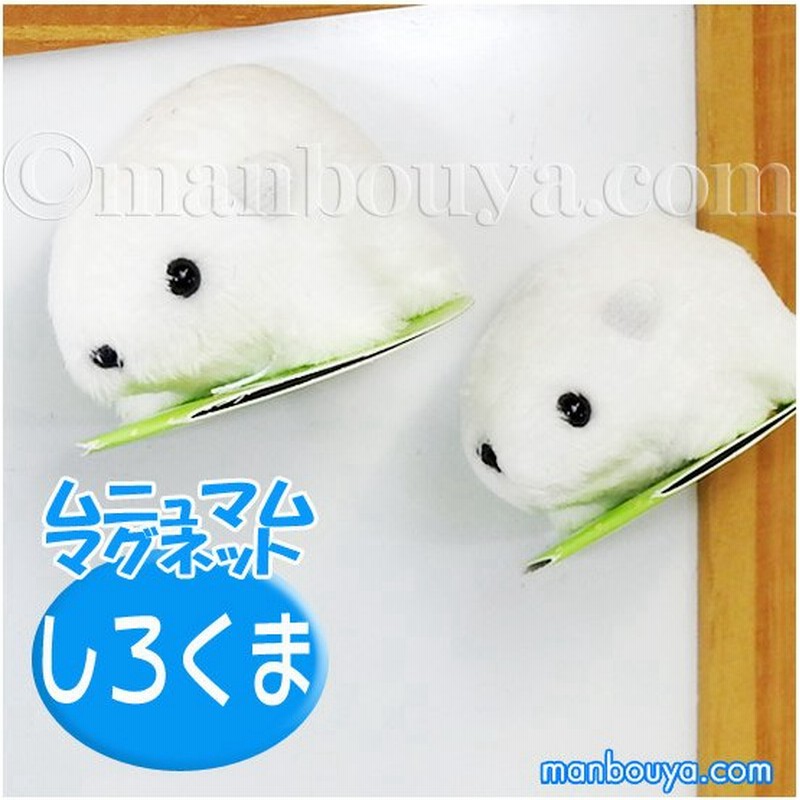 シロクマ ぬいぐるみ くま A Show 栄商 ムニュマム マグネット 白くま 4 7cｍ メール便発送可 通販 Lineポイント最大0 5 Get Lineショッピング