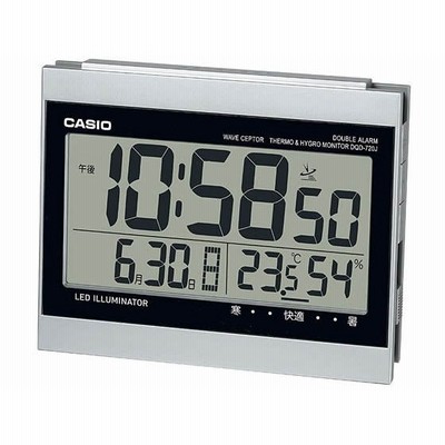 カシオ デジタル電波クロック DQD-720J-8JF