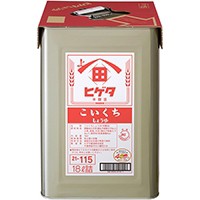  醤油こい口特級(缶) 18L 常温