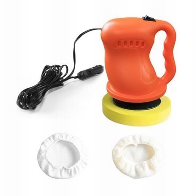 車用 電動ポリッシャー 自動車塗装面用 Dc 12vカーワックス研磨機 バフ 2個付き 日本語と英語表示の使用説明 黒 通販 Lineポイント最大get Lineショッピング