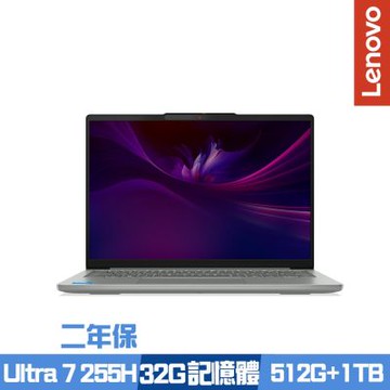 Lenovo 聯想 IdeaPad Slim 5 83NC000WTW 14吋效能筆電 Ultra 7 255H/32G/512G+1TB PCIe SSD/Win11/二年保/特仕版