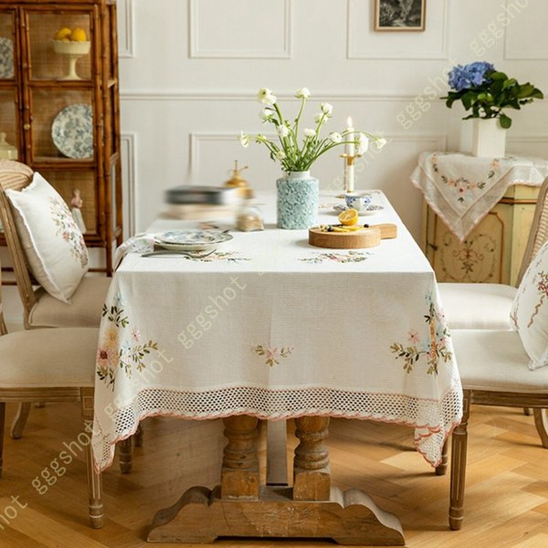華奢 クラッシック 花柄刺繍 テーブルランナー テーブルクロス 撥水 テーブルクロス 北欧 おしゃれ 可愛い 長方形 ティーテーブル カバー ダイニング 通販 Lineポイント最大0 5 Get Lineショッピング