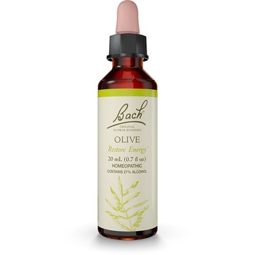 Bach Original Flower Remedy Dropper Olive Flower Essence 0.7 fl oz