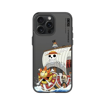 iPhone 15 Pro Max Clear 酷墨灰 - 航海王 One Piece - 海賊團系列-千陽號