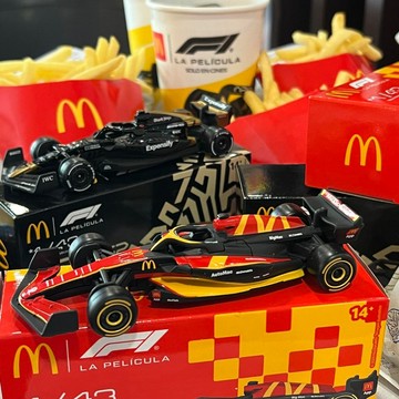 【台灣出貨 免運】正版代購 麥當勞XF1聯名 f1汽車模型 F1模型 麥當勞汽車模型 f1大電影 8月初到貨