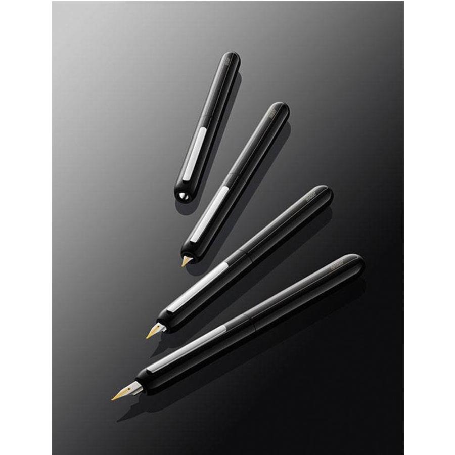 LAMY ラミー 万年筆 ペン先F(細字) ピアノブラック ダイアログ L74PBK-F 両用式 正規輸入品[並行輸入品]