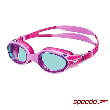 【線上體育】Speedo 兒童運動泳鏡 Biofuse2.0 電光粉/藍 適合6-14y