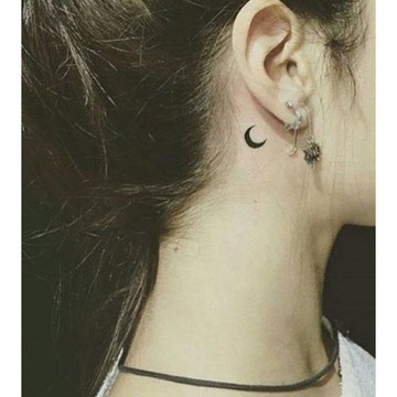 月兒彎彎 紋身貼紙 (2元2個月亮) 微刺青 輕紋身 網美直播 抖音同款 性感 月亮 紋身貼 IG 打卡 直播 抖音