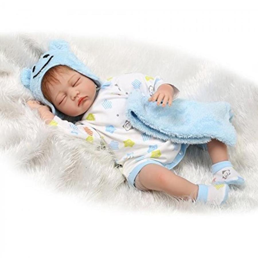 幼児用おもちゃ Real Lifelike Reborn Girl Doll Soft Vinyl Sleeping