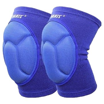 AOLIKES 奧力克斯 加墊防撞護膝 140g 運動護膝  腿圍38~52cm  1雙  藍色