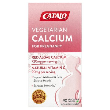 CATALO, 孕期素食鈣片，90 片
