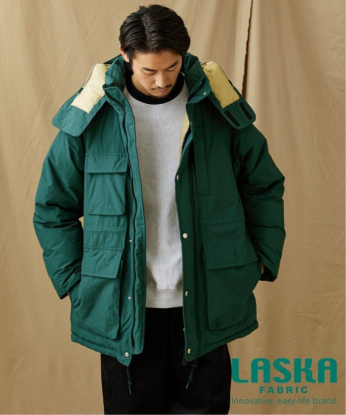 お買い得モデル 今期物LASKA RETRO NC DOWN JKT Lサイズ新品未着用