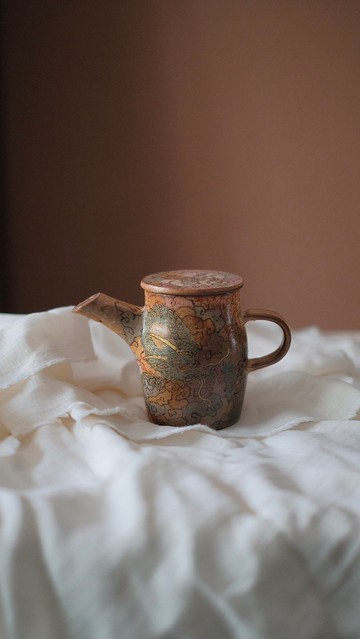 李大翙手繪茶席套組壺+壺承