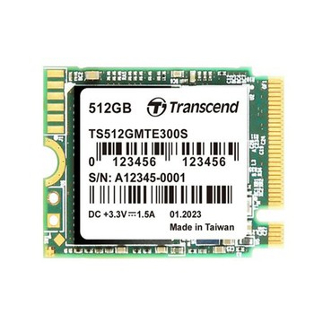 Transcend MTE300S 512GB M.2 2230 PCIe Gen3x4 SSD固態硬碟(TS512GMTE300S)
