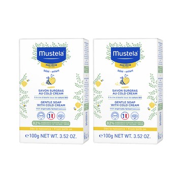 MUSTELA 慕之幼高效滋養皂100g(二入組)