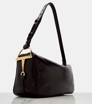 Gucci Half Horsebit Medium leather shoulder bag