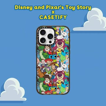 Toy Story x CASETiFY聯名系列 玩具總動員30週年拼貼 iPhone 16 Pro/16 Pro Max/15 Pro/15 Pro Max/15/16/Plus 保護殼