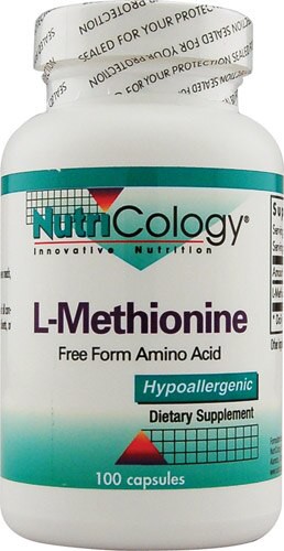 NutriCology L-Methionine 100 Capsules