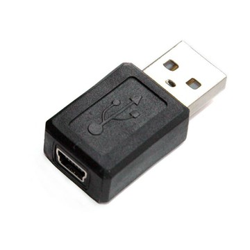 fujiei USB A公轉Mini USB母直頭轉接頭 輕鬆轉接 輕巧好攜帶