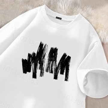 【現貨！高品質】美式復古t恤 250g純棉重磅上衣 大尺碼寬鬆衣服 oversize 短袖 新款印花t 夏季百搭T恤