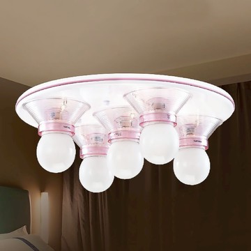 LED球泡吸頂五燈 B96-64-74364