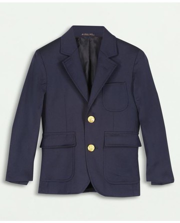 Brooks Brothers Boys Junior Two Button Blazer | Navy | Size 12