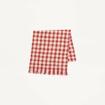 【VALENTINO】Bouclé 格紋圍巾