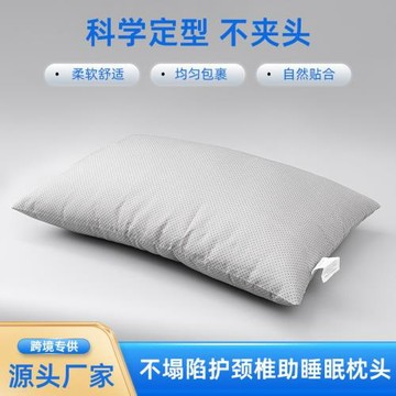 五星級酒店不塌陷護頸椎助睡眠枕頭枕芯學生宿舍單個按摩顆粒枕