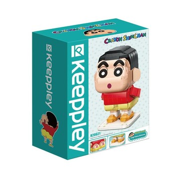 Keepplay積木 蠟筆小新 露屁屁外星人 大型收藏款