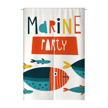 【客製化門簾】【贈桿發票】櫃子遮擋簾 門簾浴室 日式橫簾 隔間簾 對開短門簾 客製化門簾 廣告旗子 穿桿式門簾