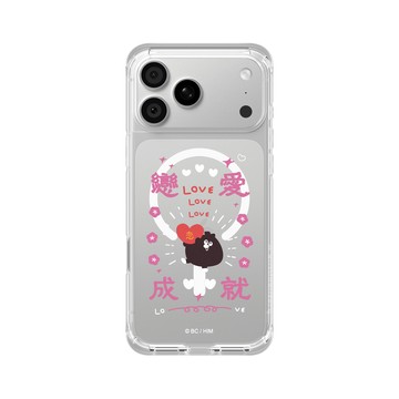 iPhone 18 Pro Max ClearX (MagSafe 兼容) 晶透白 - 奧樂雞 Ology - 戀愛成就