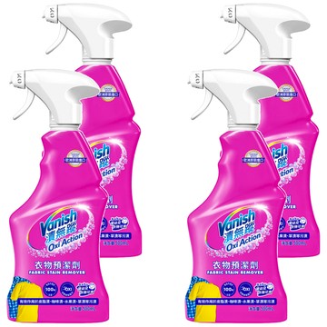 Vanish 漬無蹤 衣物預潔劑  500ml  4瓶