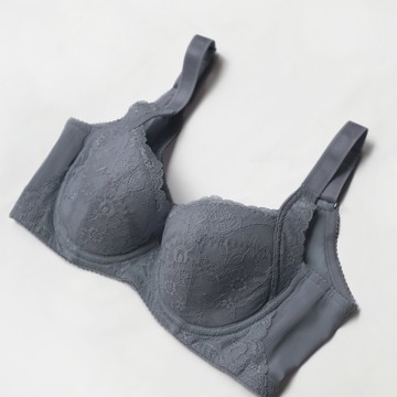 極柔收復 包覆集中機能調整型內衣-霧藍