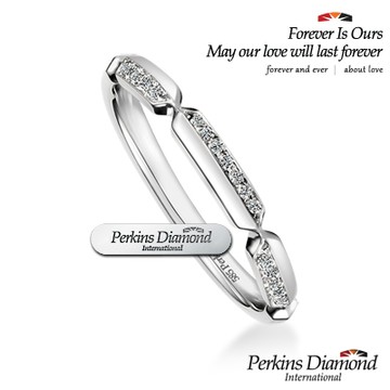 PERKINS 伯金仕 - Dance系列 0.05克拉 14K金鑽石戒指