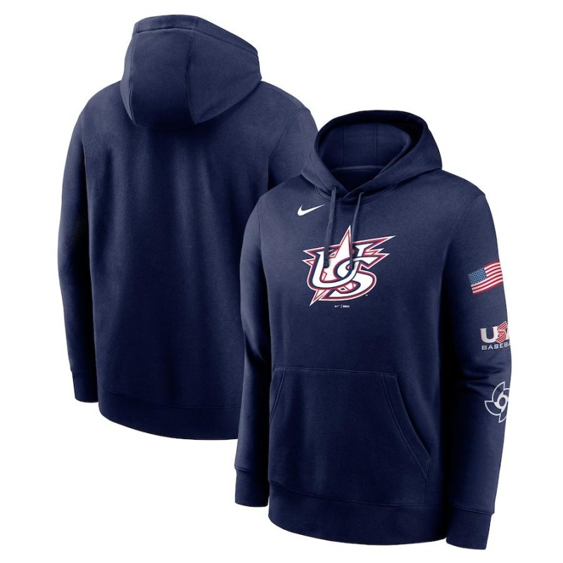 WBC アメリカ代表 USA パーカー 2023 World Baseball Classic Club Fleece Pullover Hoodie  ナイキ/Nike ネイビー | LINEブランドカタログ