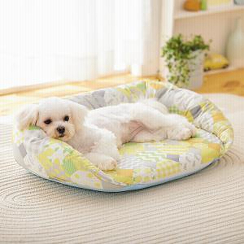 Peppy ペピイ 涼眠リバーシブルベッド 犬猫用ベッド ブルーグレー Ss 犬用ベッド ペットベッド クッション 通販 Lineポイント最大get Lineショッピング