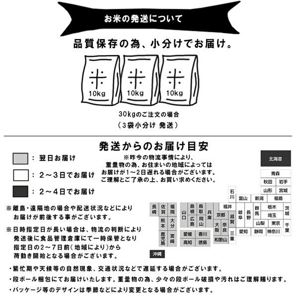 米30kg 米 お米 30kg おかんちゃんのおこめ 10kg 3袋 セット こめ 白米 精米 小分け ブレンド米