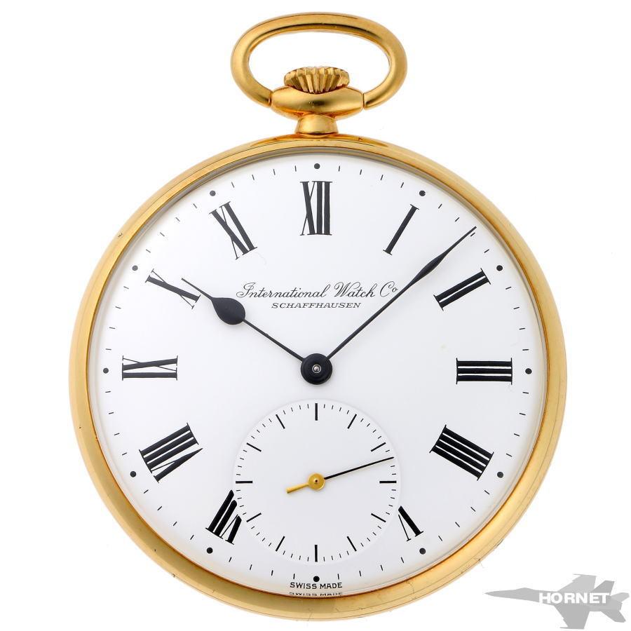 IWC インターナショナルウォッチカンパニー ポケットウォッチ 懐中時計 手巻 Cal.952 750YG メンズ 時計 2210092