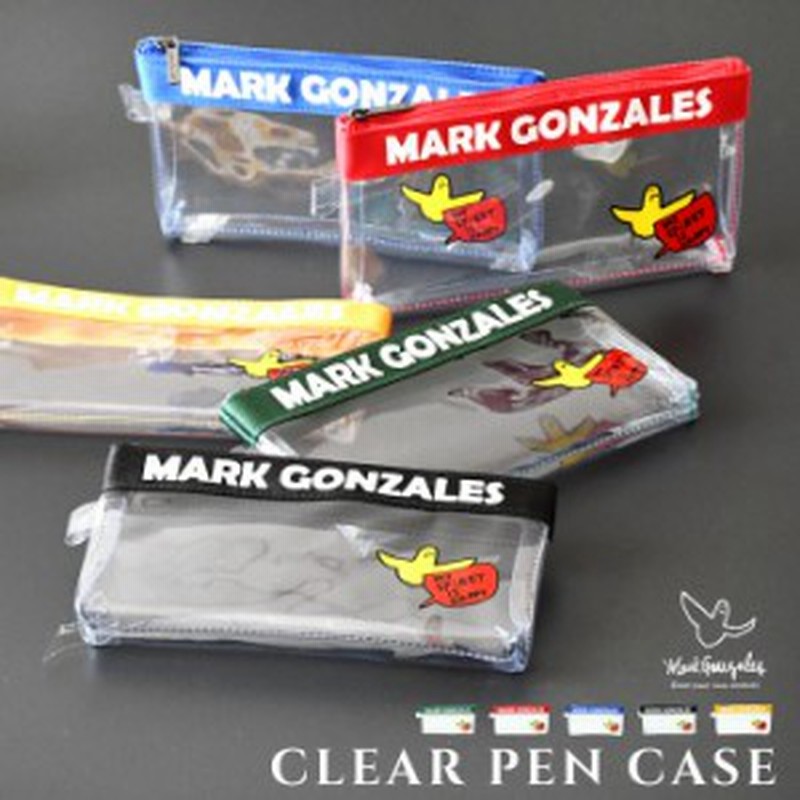 クリア クリアケース マークゴンザレス Mark Gonzale クリアポーチ 筆箱 ペンケース 透明 ワンポイント 高校生 小学生 中学生 大学生 社 通販 Lineポイント最大1 0 Get Lineショッピング