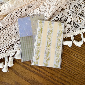 小花園 便簽 優質紙 硫酸紙 6.2×10.5cm 30張