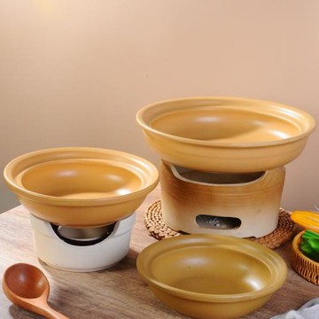 老式燉缽干鍋菜缽子菜土缽砂鍋商用餐具明火炭爐酒精爐小火鍋燉鍋