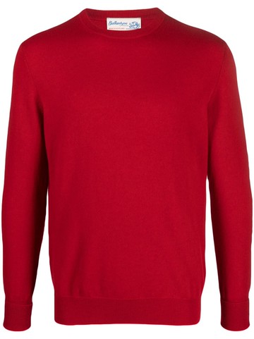 Ballantyne - long-sleeved cashmere jumper - men - Cashmere - 52 - Red