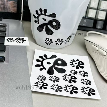 CORTIS周邊商品✨CORTIS防水水轉印貼紙手機平板筆記本耳機應援DIY抽象團標貼畫✨31