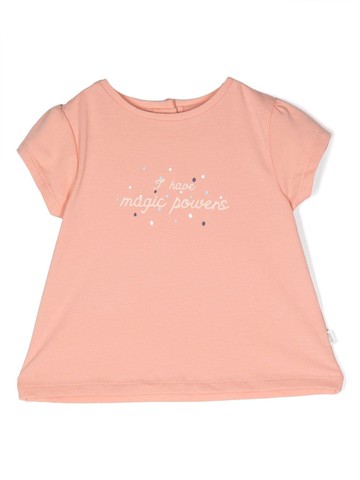 Knot - Magic Powers T-shirt - kids - Spandex/Elastane/Cotton - 6 mth - Pink