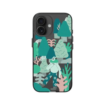 iPhone 16 Clear (相機按鈕) 酷墨灰 - 包大山 Baozi - 方向感