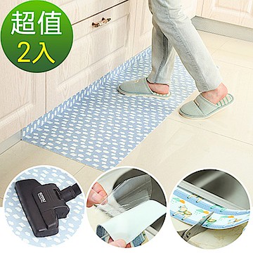 自黏式吸濕防滑廚房防汙靜電貼2入- 大 60x45cm