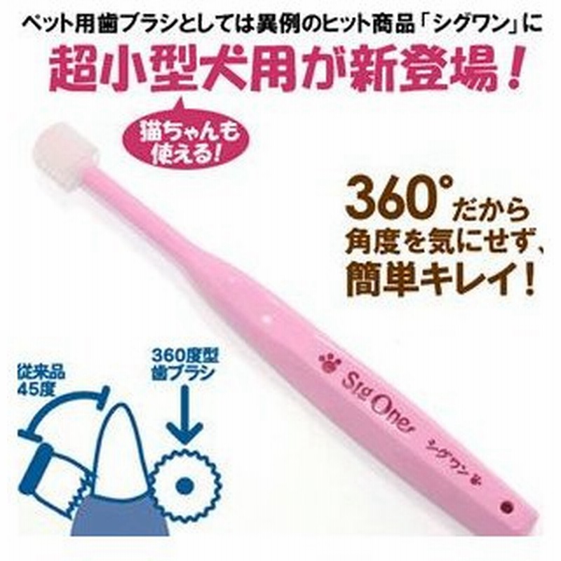 シグワン 超小型犬用 歯ブラシ 通販 Lineポイント最大0 5 Get Lineショッピング