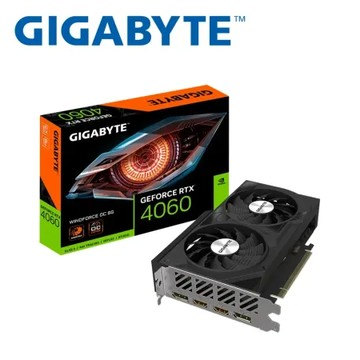 Gigabyte 技嘉 RTX4060 WINDFORCE OC 8G 顯示卡(GV-N4060WF2OC-8GD)
